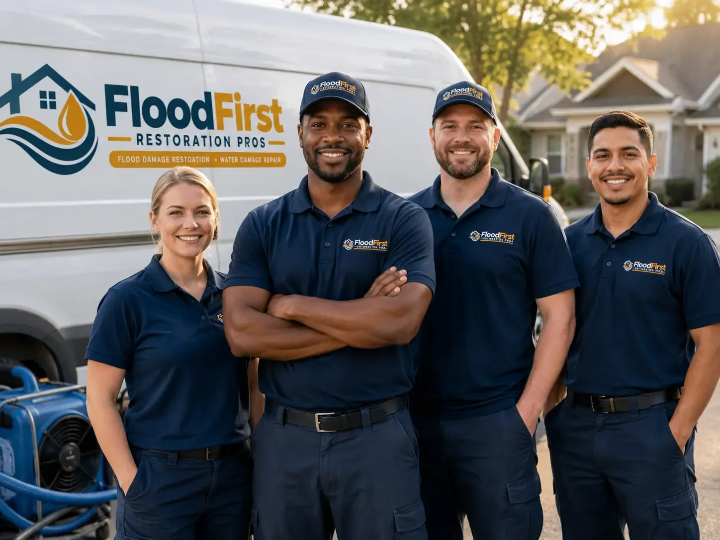 Flood Damage Restoration company in Gibbstown, NJ